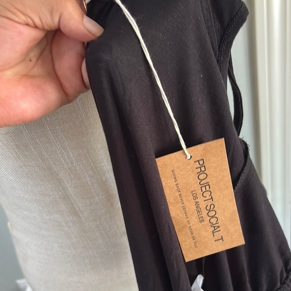 Project Social T Black Midi Dress - Picture 5 of 6